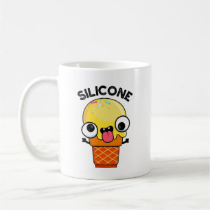 Silicone Funny Ice Cream Cone Pun Koffiemok
