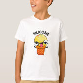 Silicone Funny Ice Cream Cone Pun T-shirt (Voorkant)