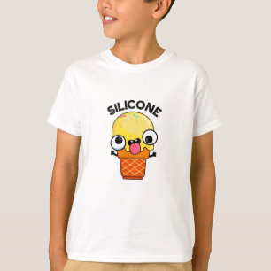 Silicone Funny Ice Cream Cone Pun T-shirt