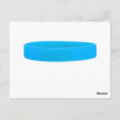 SILICONE WRISTBANDS BRIEFKAART (Achterkant)