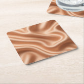 Silk Fabric Texture Gold Background-97082 Vierkante Kartonnen Onderzetter (Schuin)