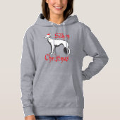 Silken Kerstmis Hoodie (Voorkant)
