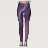 Silken Pulse – Abstract Elegance Leggings Design (Devant)