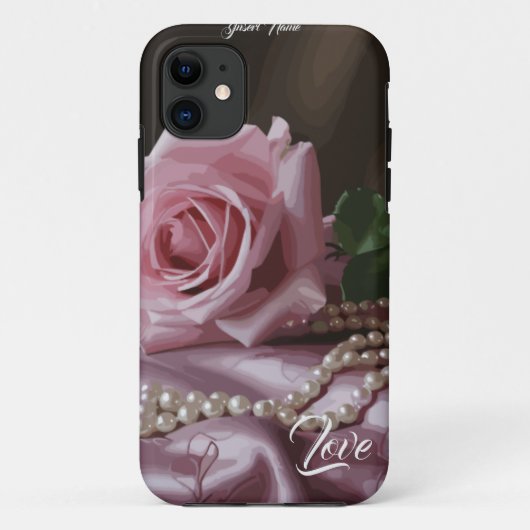 Silken Roos Case-Mate iPhone Case (Achterkant)