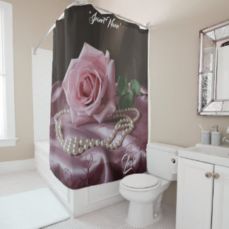 Silken Roos douchegordijn