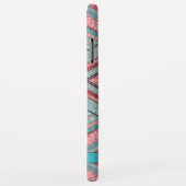 Silken Stripes - Geometrisch - Blauw koper Case-Mate iPhone Case (Achterkant/rechts)