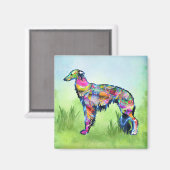 Silken Windhound Magneet (Voorkant / Achterkant)