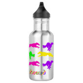 Silken Windhound Running  Waterfles (Rechts)