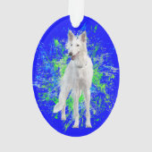Silken Windhound Splatter Ornament (achterkant)