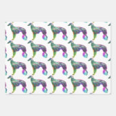 Silken Windhound Wrapping Paper (Voorkant)