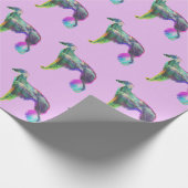 Silken Windhound Wrapping Paper Cadeaupapier (Hoek)
