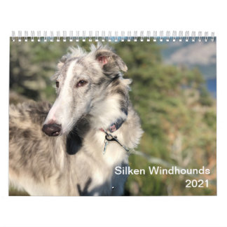 Silken Windhounds 2021 - Shots met kop Kalender
