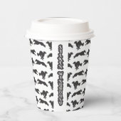 Silken Windhounds aan het lopen Papieren Bekers (Links)