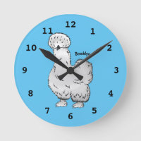 Silkie cartoon illustratie