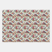Silkie Chicken 3-vellen Flat Wrapping Paper Set (Voorkant 2)