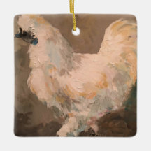 Silkie Chicken Farmhouse-kerstboomversiering