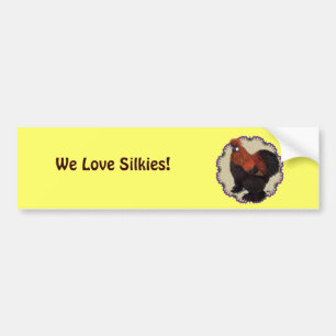 Silkie Circle Bumpersticker