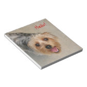 Silkie dooder notitieblok (Schuin)