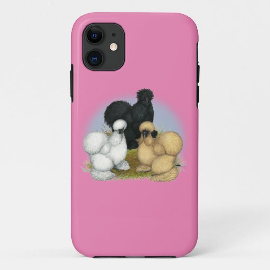 Silkie Trio Case-Mate iPhone Case (Achterkant)