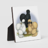 Silkie Trio Fotoplaat (Voorkant)