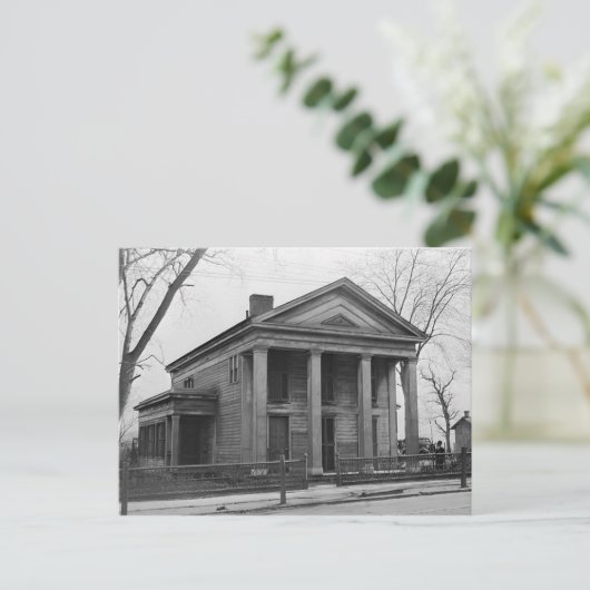 Silkman House Scranton Pa. Carte postale (Debout devant)