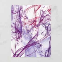 Silky Abstract Briefkaart