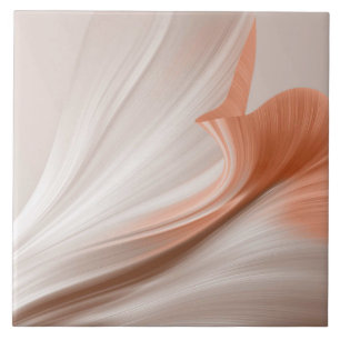 Silky Furl Touch of Peach Tegeltje
