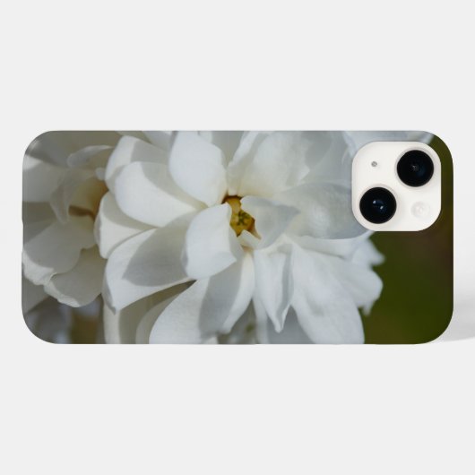 Silky Magnolia iPhone Case (Achterkant (horizontaal))