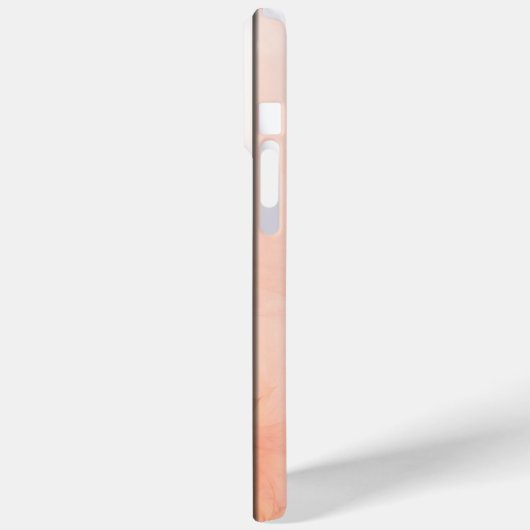 Silky Oranje Heart Abstracte Lijn Case-Mate iPhone Case (Achterkant / Links)