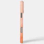 Silky Oranje Heart Line Abstracte Art Sjabloon Case-Mate iPhone Case (Achterkant / Rechts)