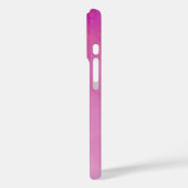 Silky Pink Heart Abstracte Lijn Case-Mate iPhone Case (Achterkant / Links)