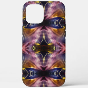 Silky repetitie in zwart-wit en woedend heeft de iPhone 12 pro max hoesje