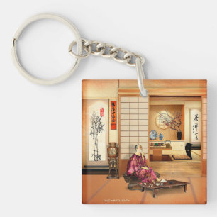 Silky Rice Poeder Sleutelhanger