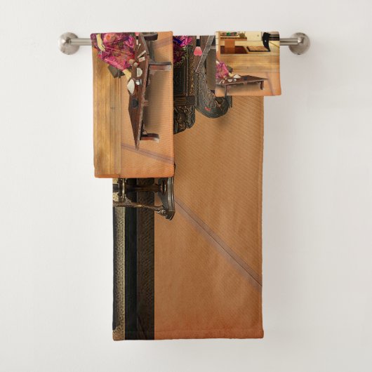 Silky Rice Powder Bad Handdoek (Insitu)