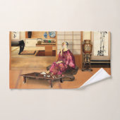 Silky Rice Powder Bad Handdoek (Handdoek)