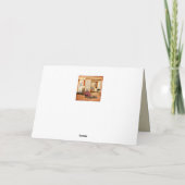 Silky Rice Powder Feestdagen Kaart (Achterkant)