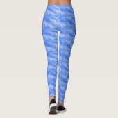 Silky Sky Blue-Leggings Leggings (Achterkant)