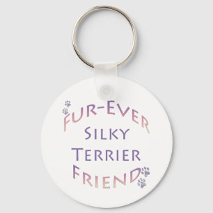 Silky Terrier Furever Vriend Sleutelhanger