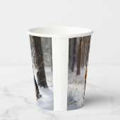 Silky Terrier Laat het sneeuwen Kerstmis Papieren Bekers (Rechts)