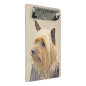Silky Terrier Painting - Cute Original Dog Art Mini Klembord (Schuin)