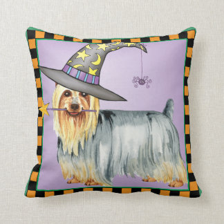 Silky Terrier Witch Kussen