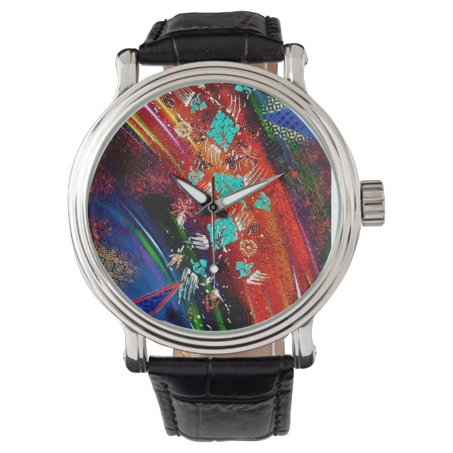 SILLAGE van Christèle Chabrette Horloge (Voorkant)