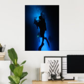 Silloyette Poster (Thuiskantoor)