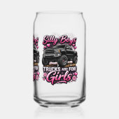 Silly boys, trucks are for girls. (Verso)