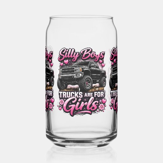 Silly boys, trucks are for girls. (Gauche)
