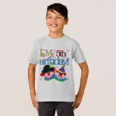Silly Clowns 5th Birthday Tshirts et cadeaux (Devant entier)