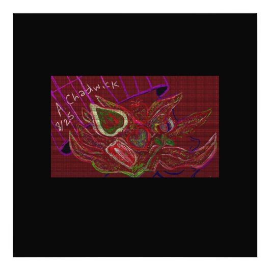 Silly Comic Foto Afdruk (Voorkant)