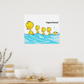 Silly Duckling Makes a Splash Poster (Keuken)