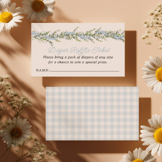 Silly Goose Baby Shower Diaper Raffle Informatiekaartje