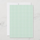 Silly Goose Baby Shower Invitation Kaart (Achterkant)